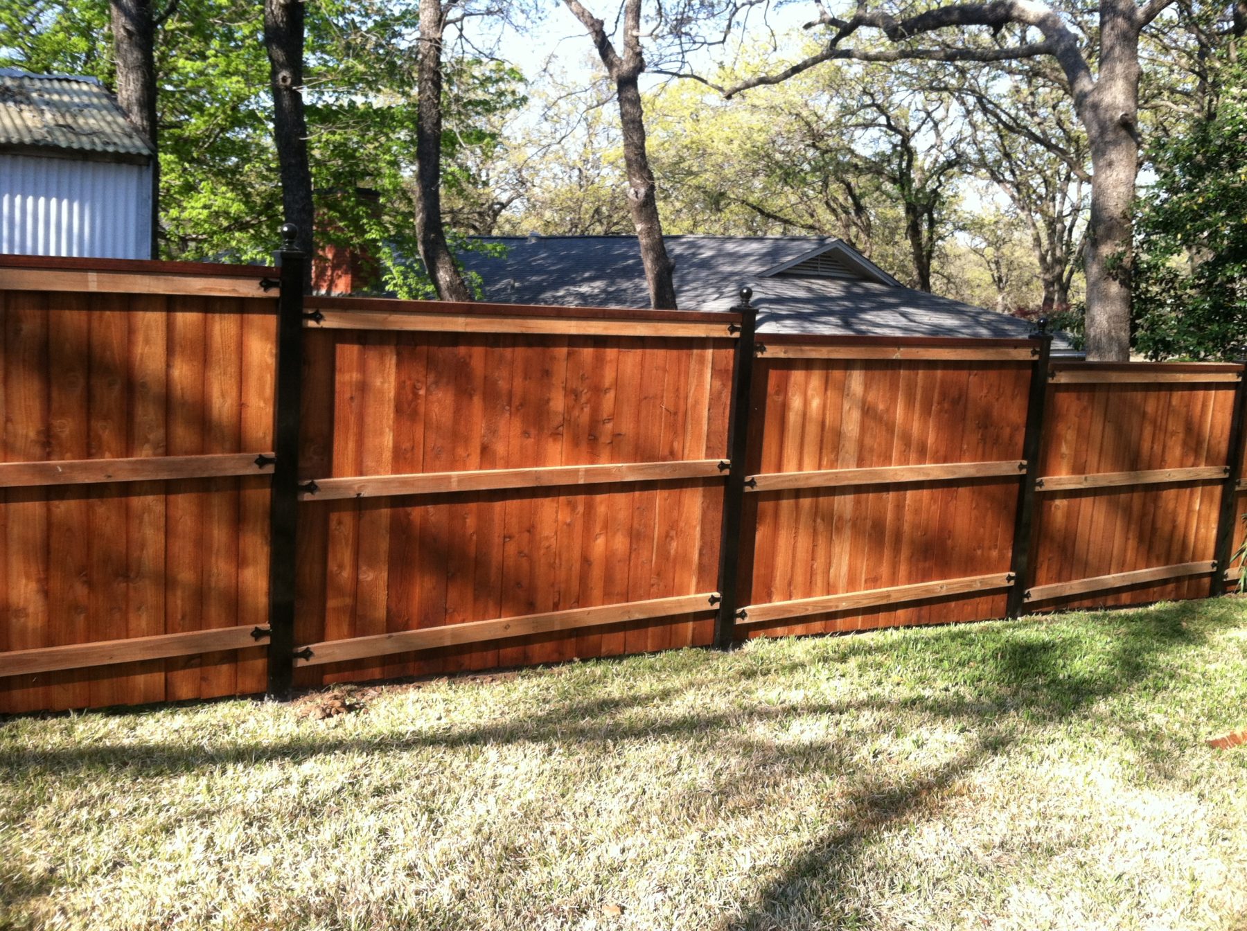 Wooden Fence Fence Installation Buzz Custom Fence