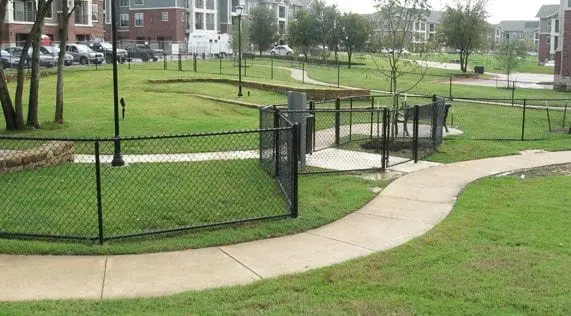 chain link park fence