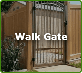 Iron Walkway Gate