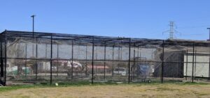 Batting cage fencing by Buzz Custom Fence