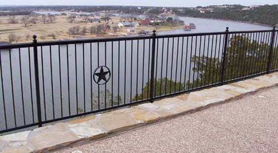 wrought iron fencing