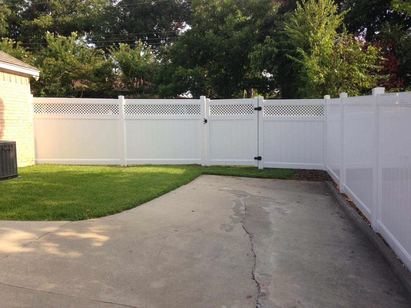 Durable Vinyl Fence Options Installed by Buzz Custom Fence