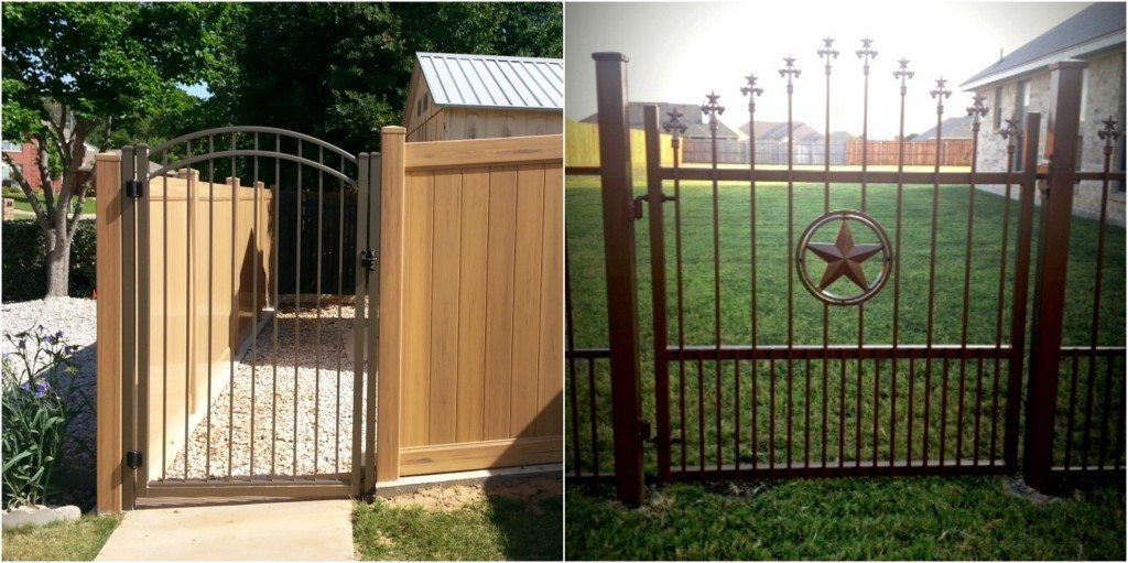 simple gate vs ornate gate